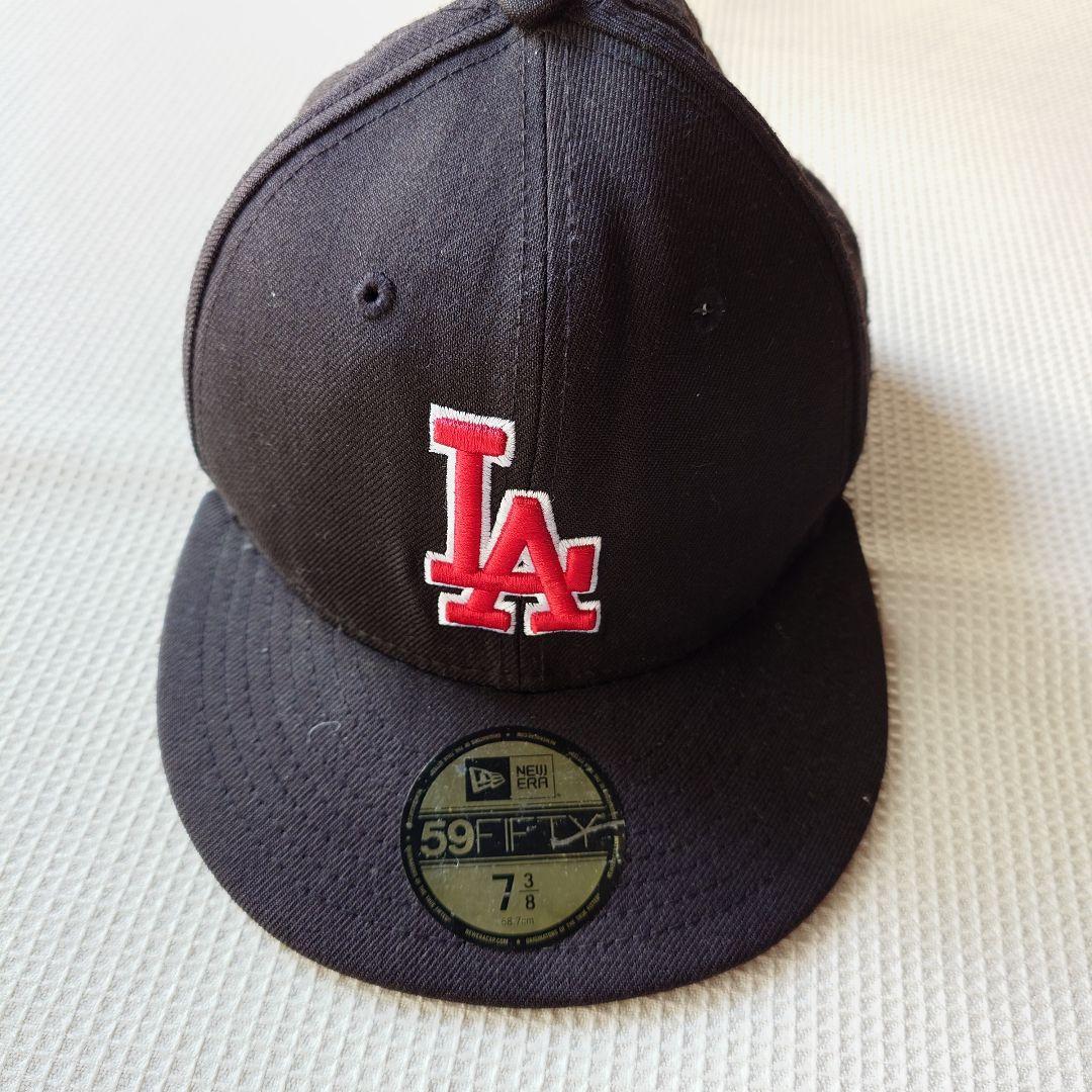 NEWERA LA dougers ニューエラ59　ドジャース 7 3/8