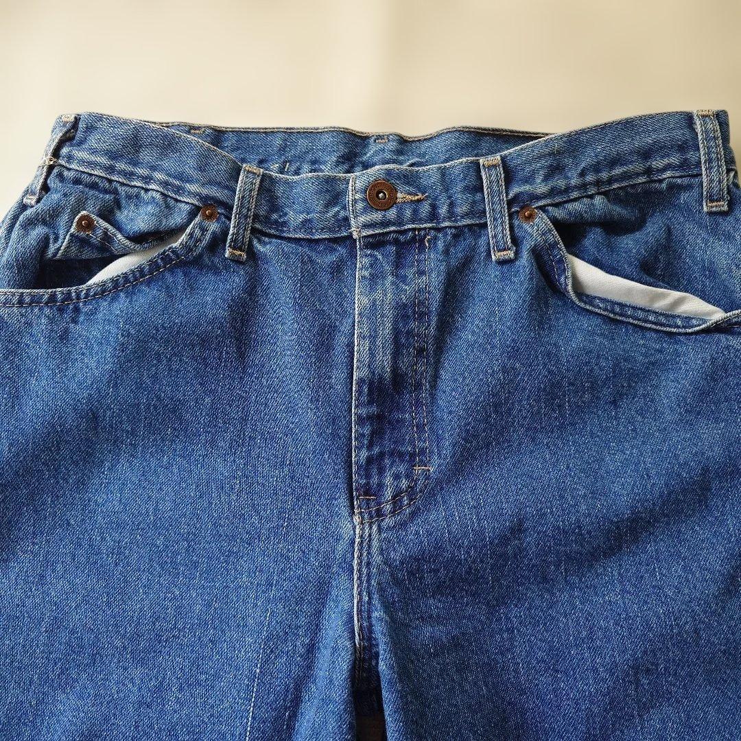 DICKIES denim half pants w32