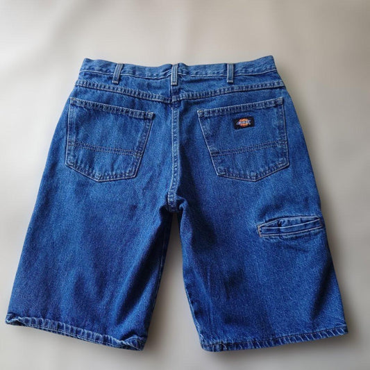DICKIES denim half pants w32