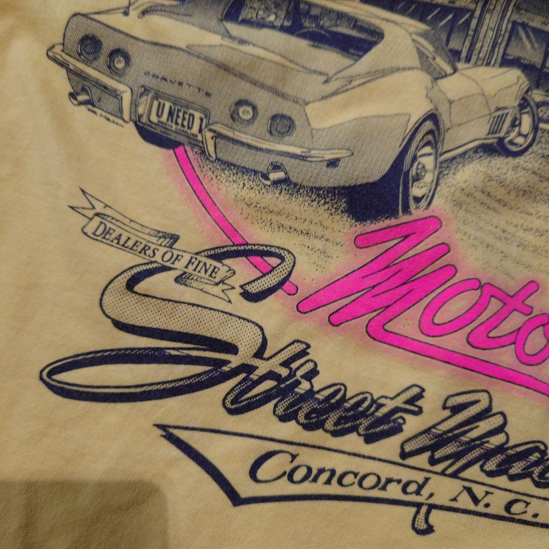 90s Fruit single CAR print Tee L