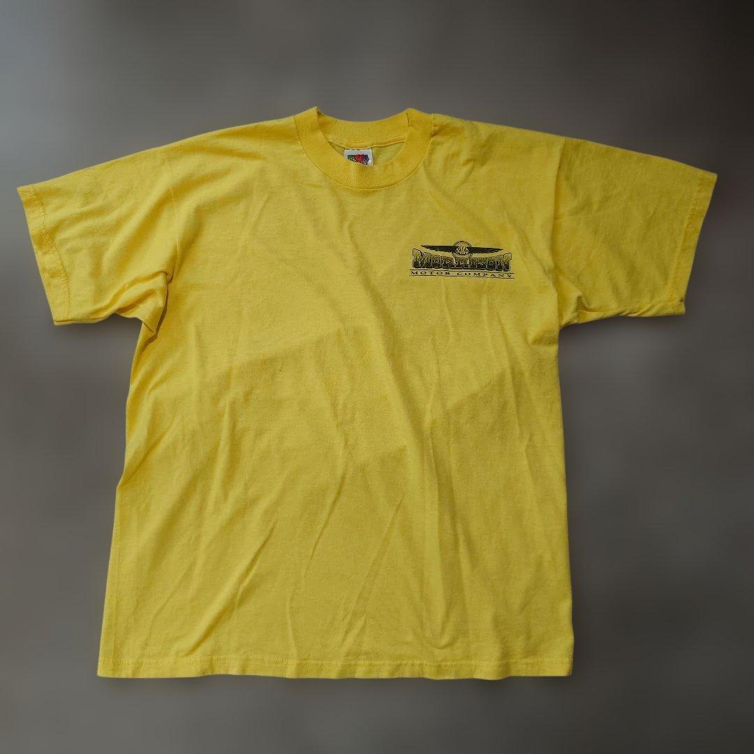 90s Fruit single CAR print Tee L