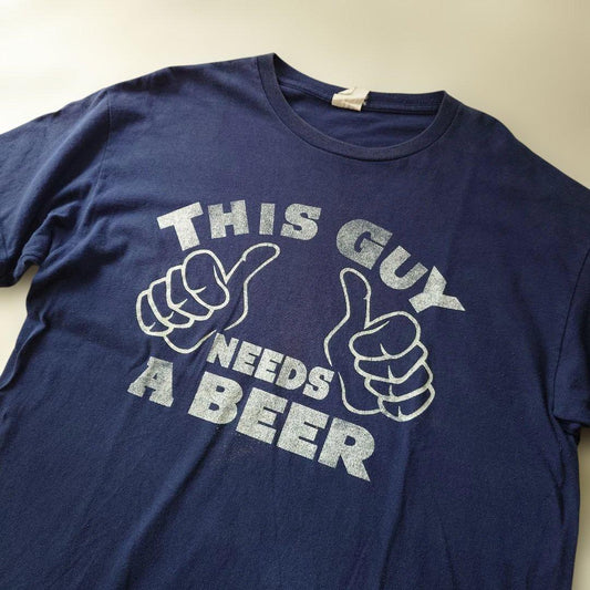 Used BEER Tee L