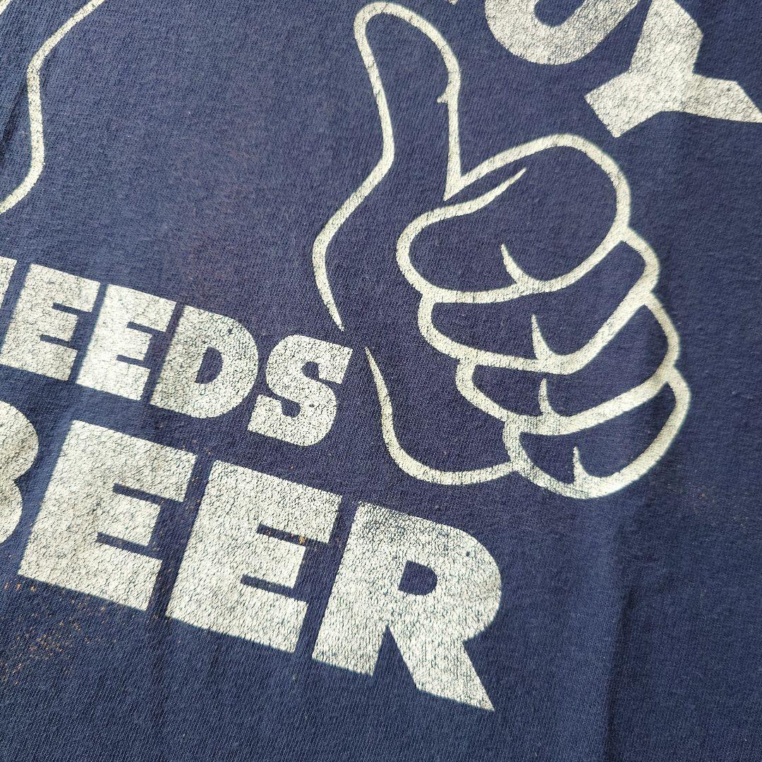 Used BEER Tee L