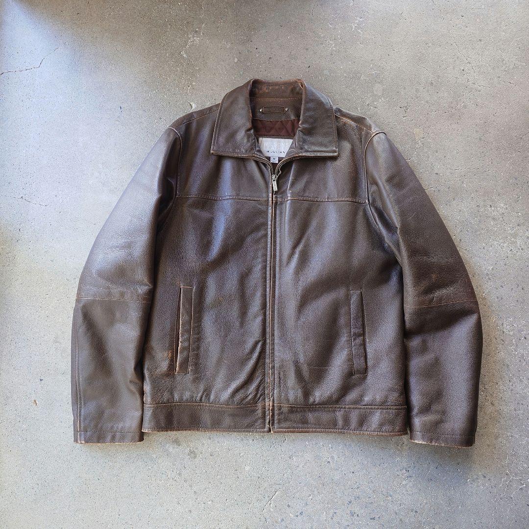 wilsons leather tracker jacket M ウイルソンズ　レザージャケット　トラッカー　サイズM