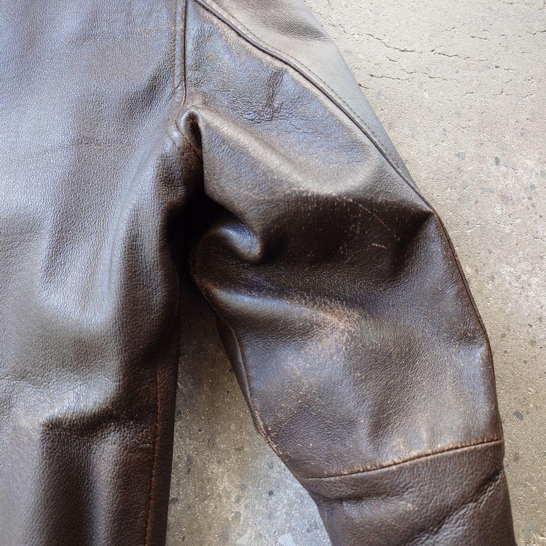 wilsons leather tracker jacket M ウイルソンズ　レザージャケット　トラッカー　サイズM