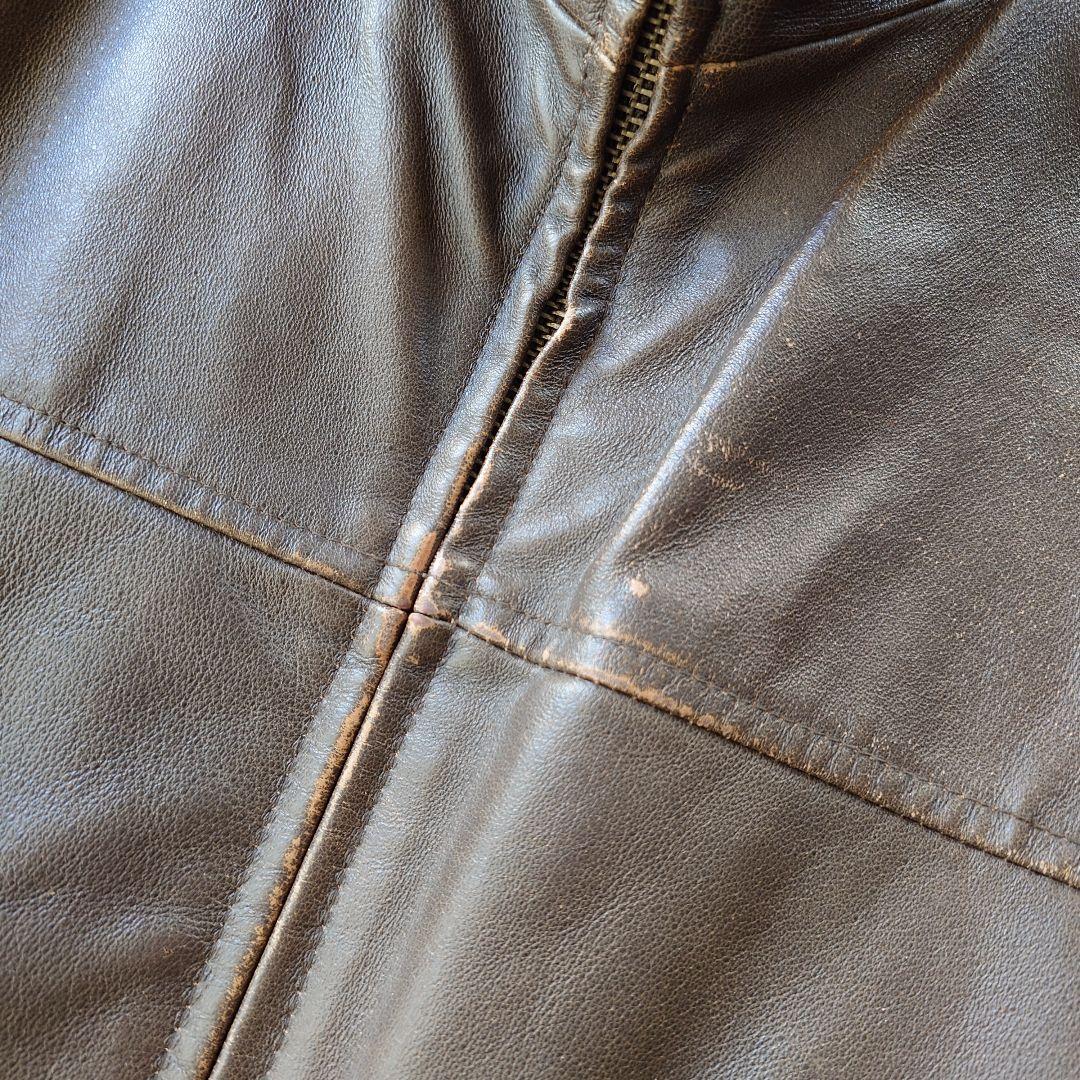 wilsons leather tracker jacket M ウイルソンズ　レザージャケット　トラッカー　サイズM