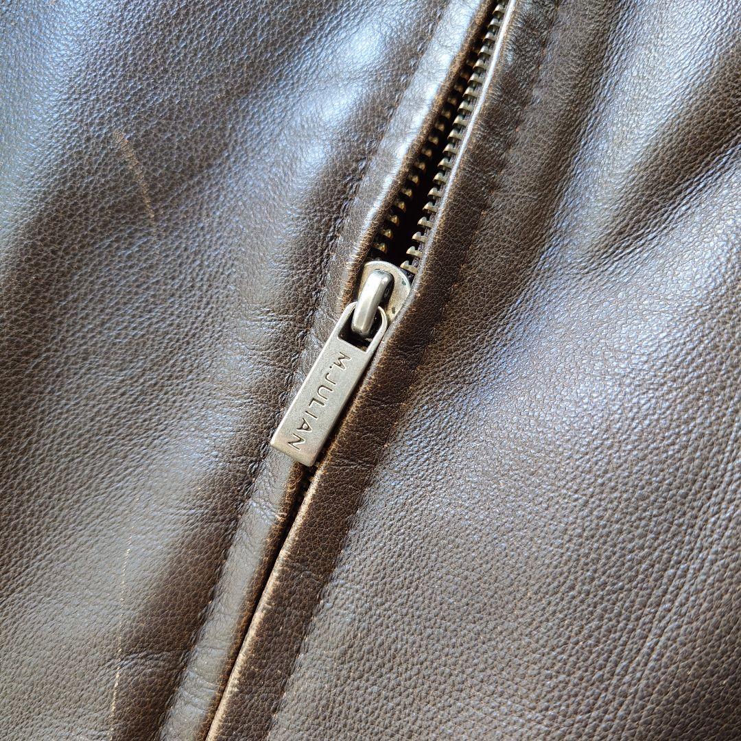 wilsons leather tracker jacket M ウイルソンズ　レザージャケット　トラッカー　サイズM