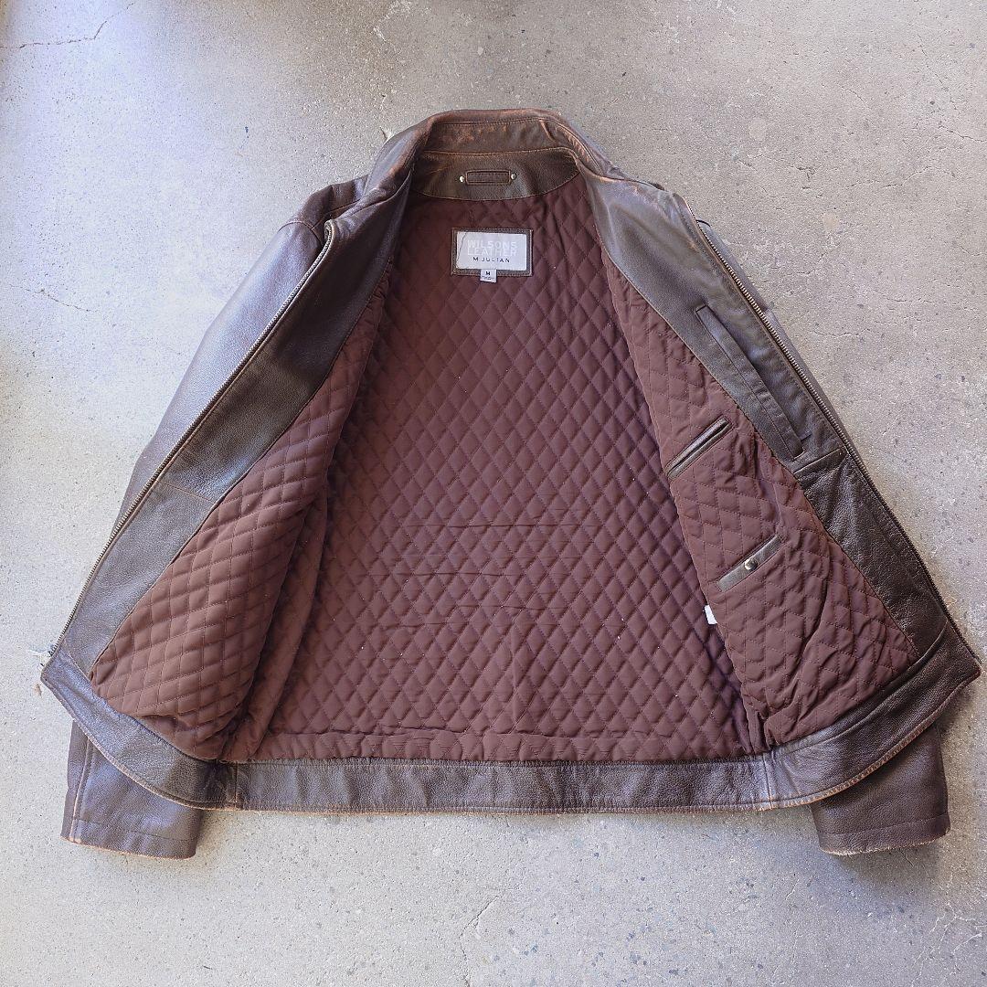 wilsons leather tracker jacket M ウイルソンズ　レザージャケット　トラッカー　サイズM