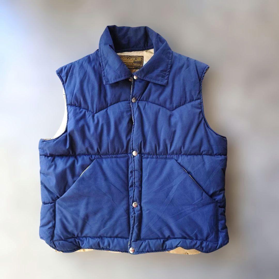 MILLER down vest L USA