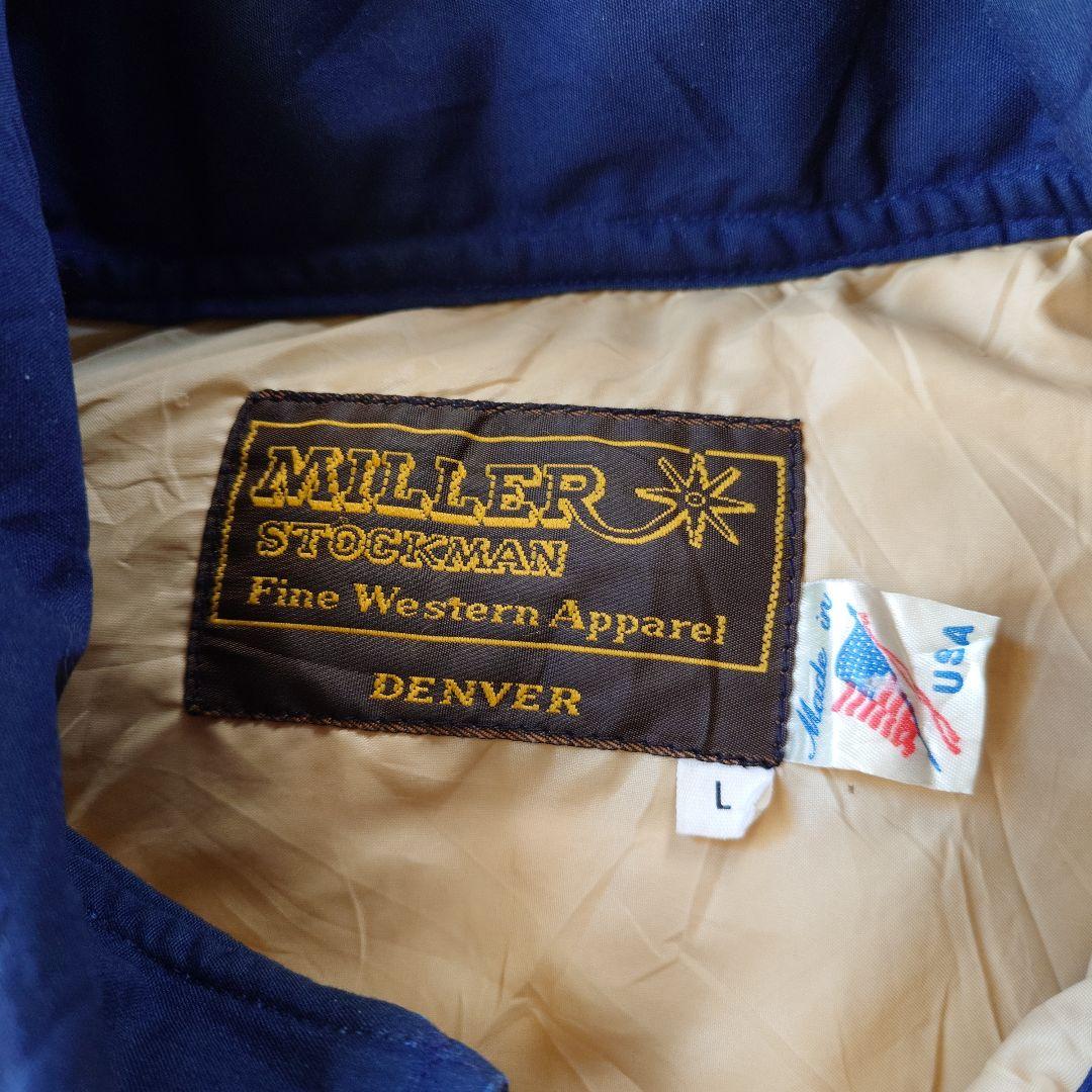 MILLER down vest L USA
