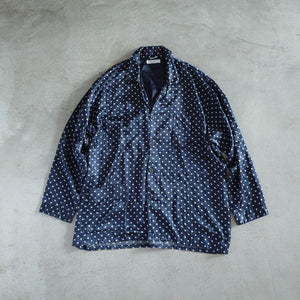 Used Pajama square dot pattern shirts L