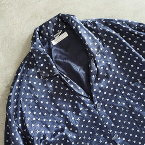 Used Pajama square dot pattern shirts L