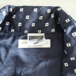 画像をギャラリービューアに読み込む, Used Pajama square dot pattern shirts L
