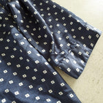 画像をギャラリービューアに読み込む, Used Pajama square dot pattern shirts L
