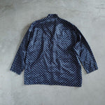 画像をギャラリービューアに読み込む, Used Pajama square dot pattern shirts L
