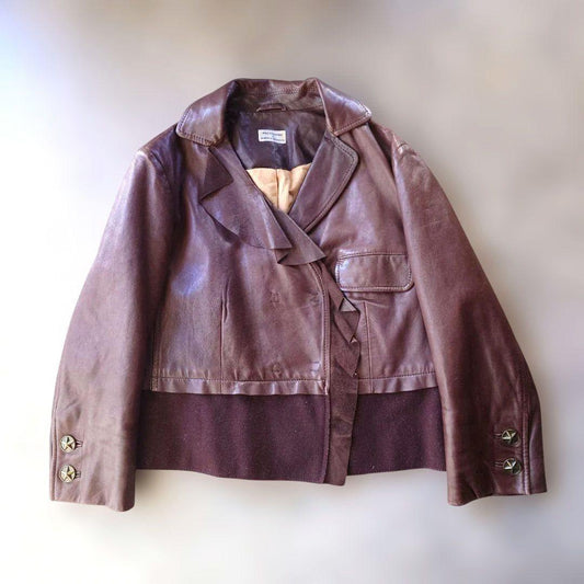 ALBERTA FERRETTI   ITALY women lamb Leather jacket