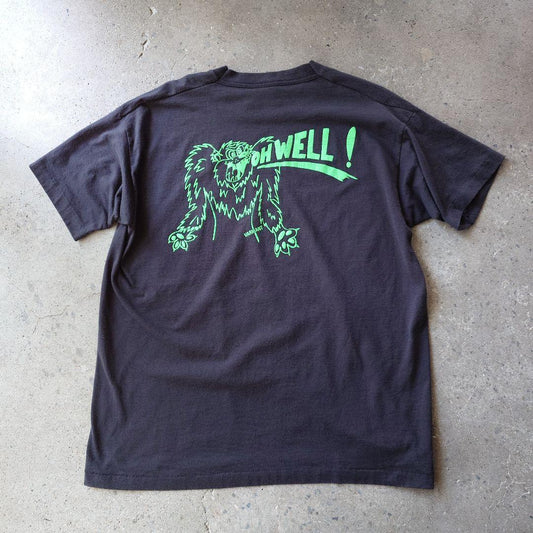 Used print tee 90s single XL