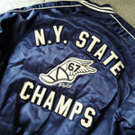 画像をギャラリービューアに読み込む, poloralphlauren women studuim jacket xs 新品未使用　ポロラルフローレン　レディース　サテン　スタジャン　xs
