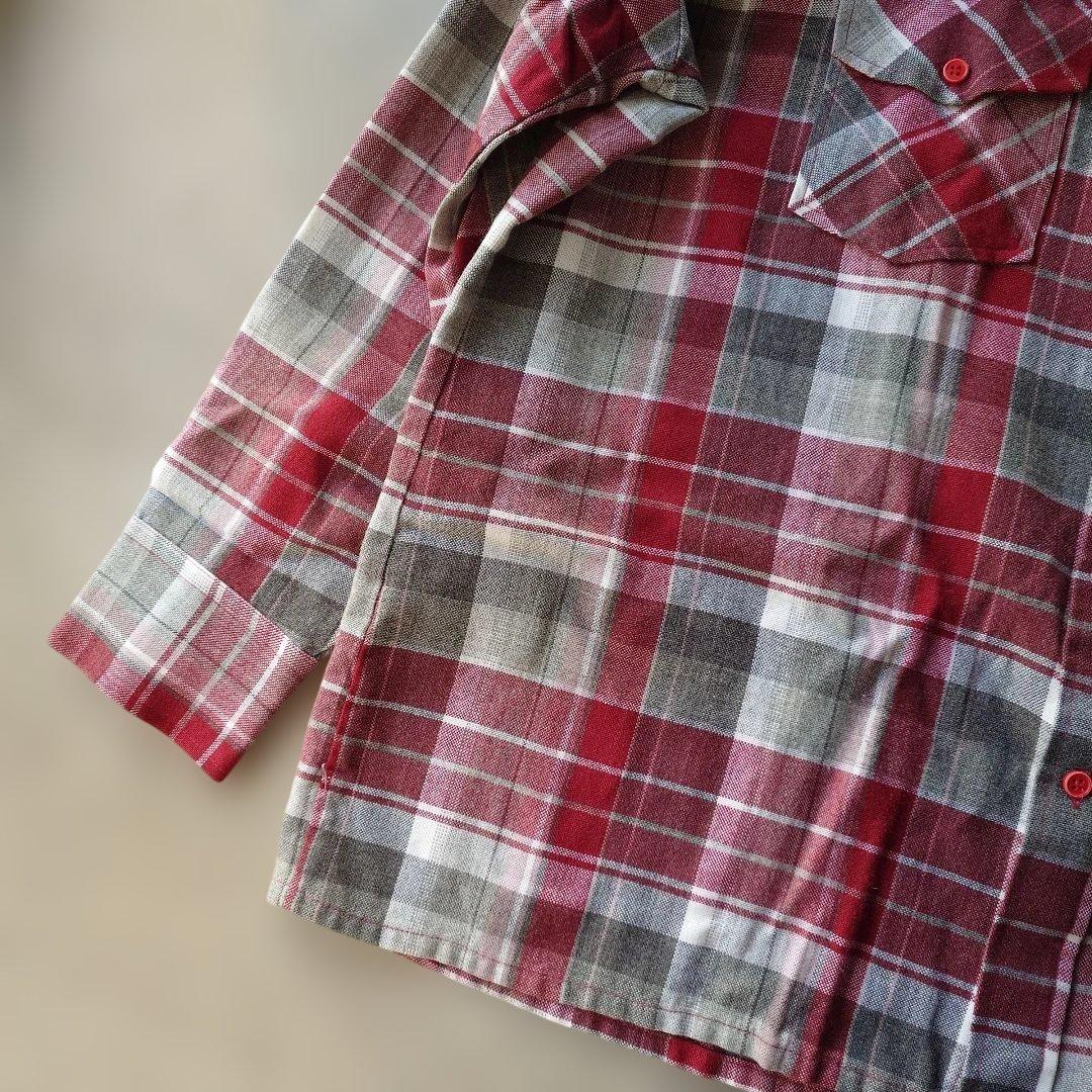 VANHEUSEN wool board shirts XL