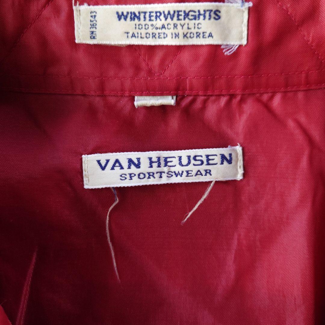 VANHEUSEN wool board shirts XL