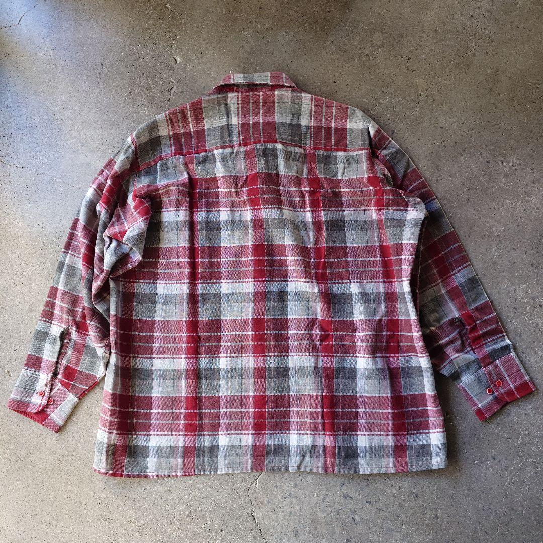 VANHEUSEN wool board shirts XL