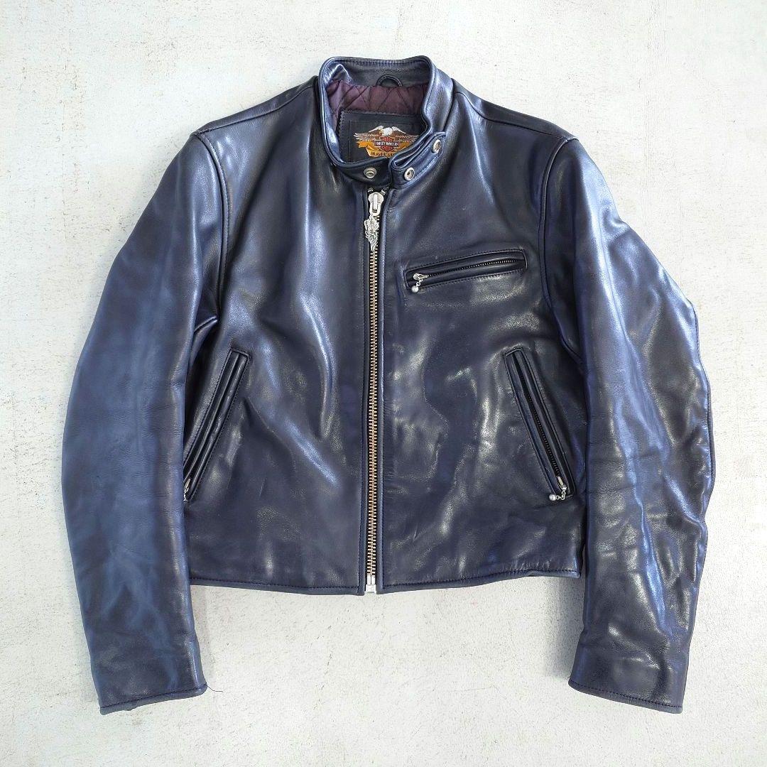 HARLEYDAVIDOSON SINGLE RIDERS 90's ハーレーダビッドソン 　レザージャケット　シングルライダース 　革ジャン