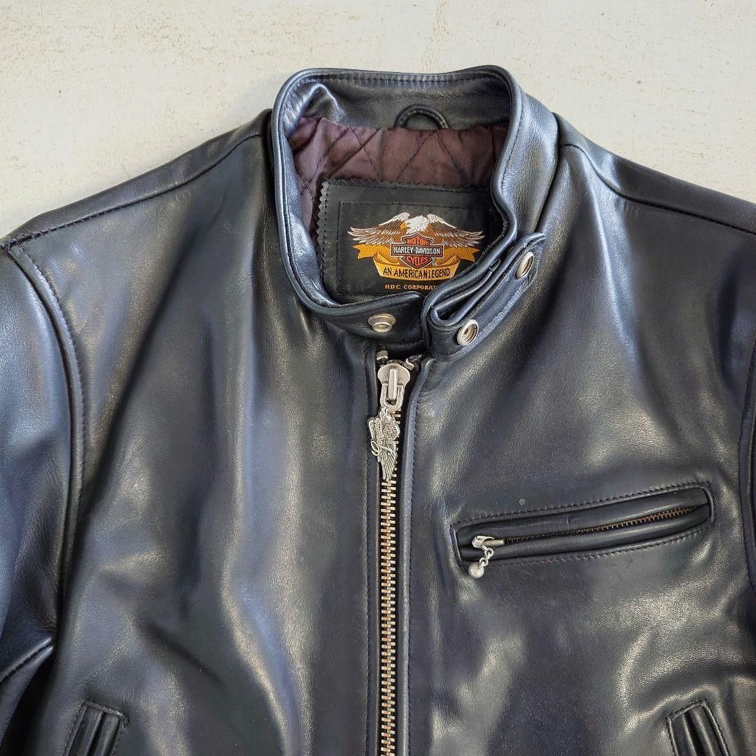 HARLEYDAVIDOSON SINGLE RIDERS 90's ハーレーダビッドソン 　レザージャケット　シングルライダース 　革ジャン