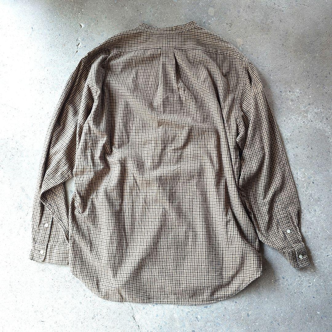 POLO RALPHLAUREN　postboy stand shirts XL ポロラルフローレン　スタンドカラーネルシャツ