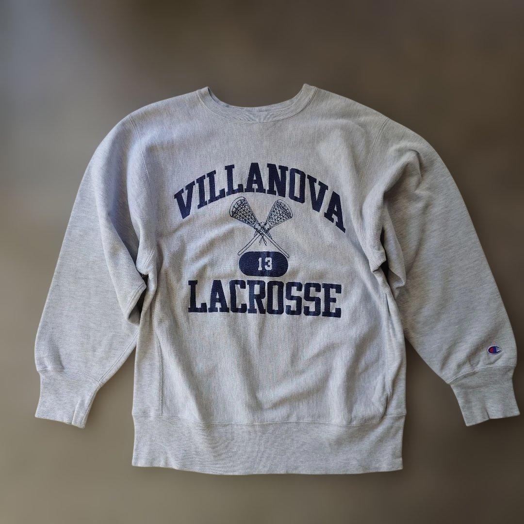 90s Champion reverse weave USA 3段プリントXL