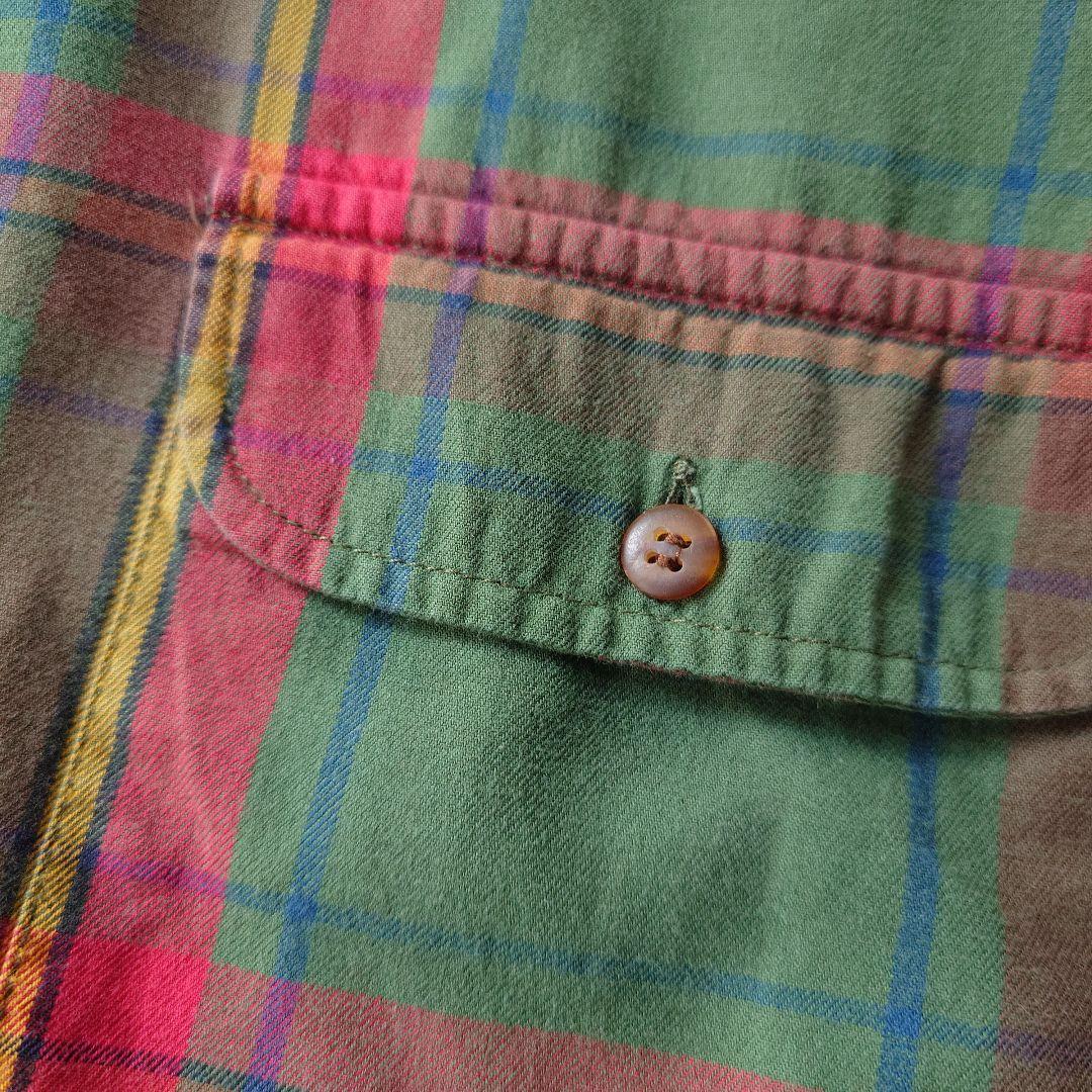 90s OLD GAP check shirts M