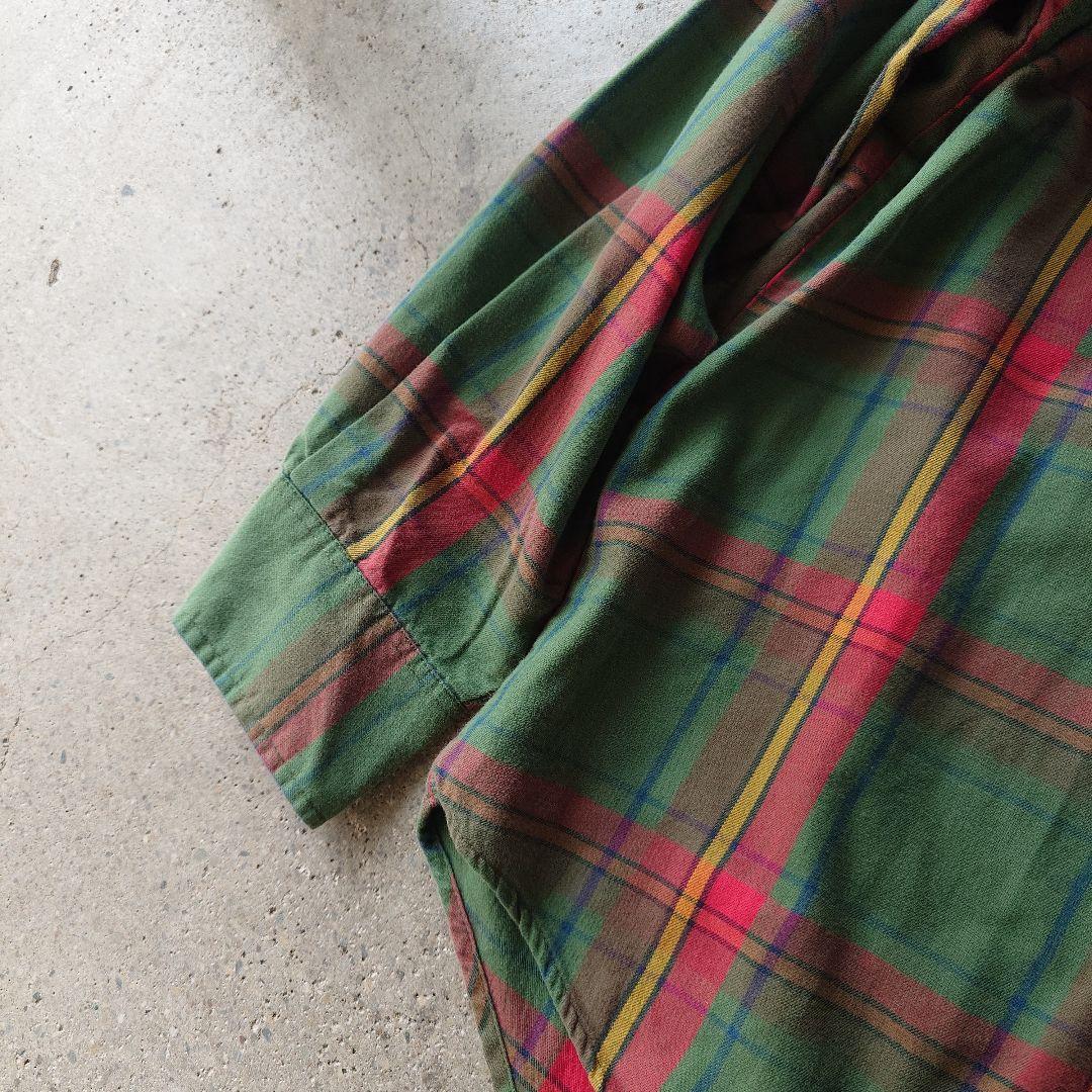 90s OLD GAP check shirts M