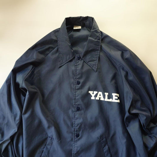 70s YALE university coach jacket sz XL