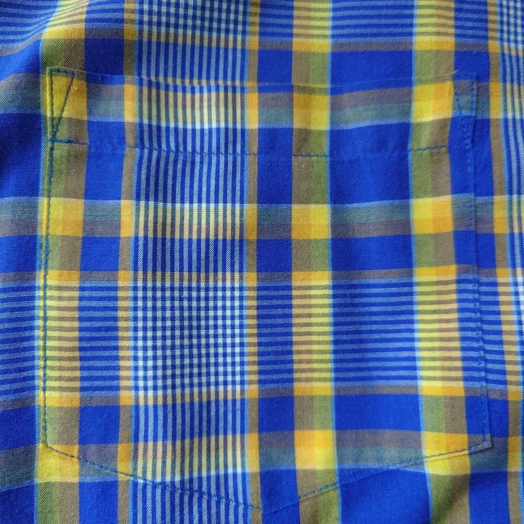 90s ARROW BD check ss shirts M