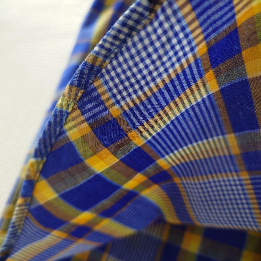90s ARROW BD check ss shirts M