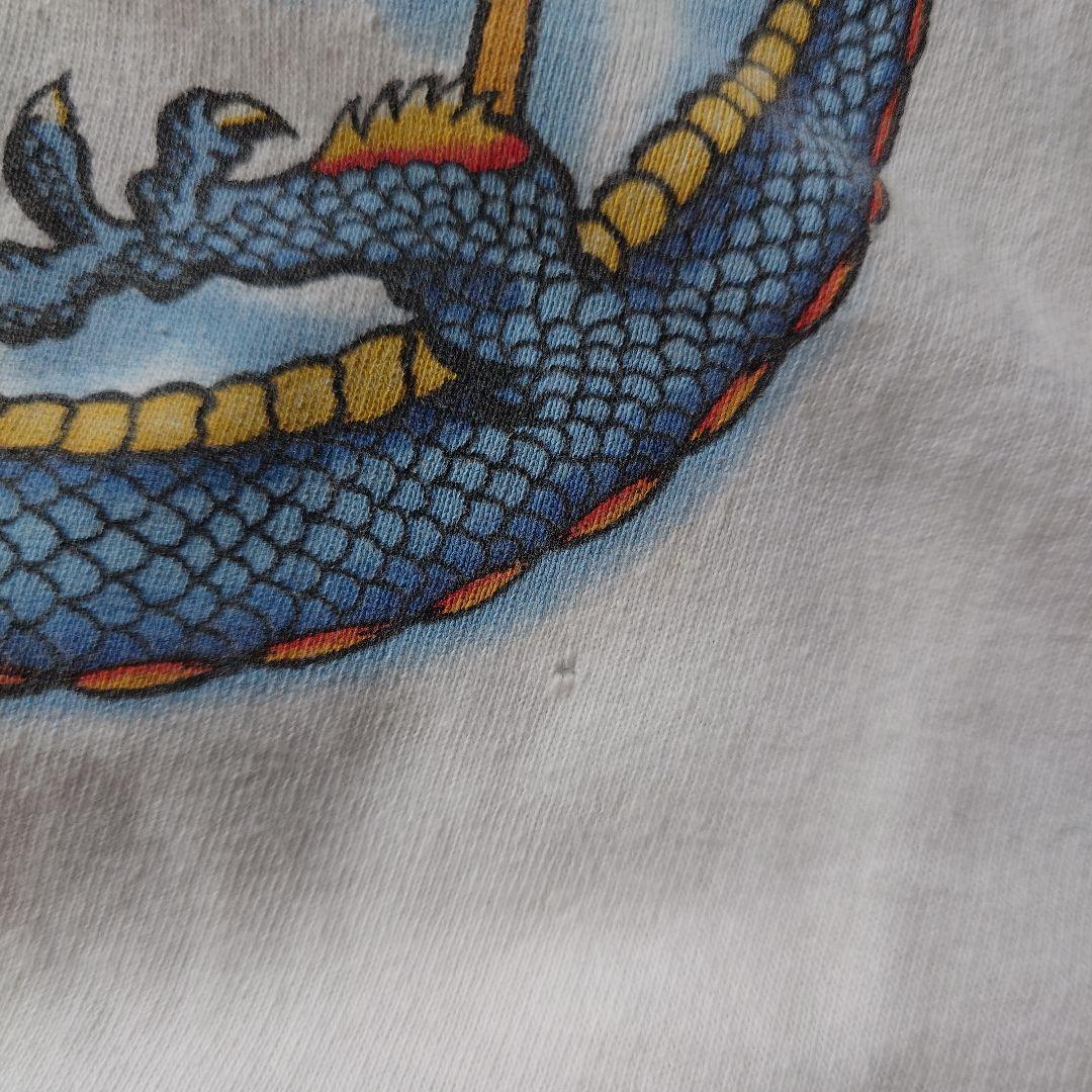 OLD STUSSY 90's DRAGON tee USA M