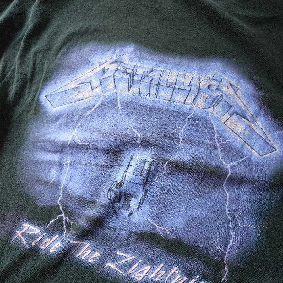 METALLICA ride the lightning tee M