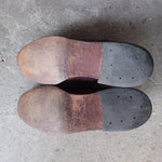 画像をギャラリービューアに読み込む, 80s old wingtip leather shoes 7inch チェコ製
