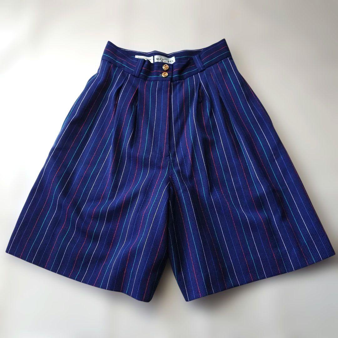 VieMadel Lanerossi　ITALY stripe shorts