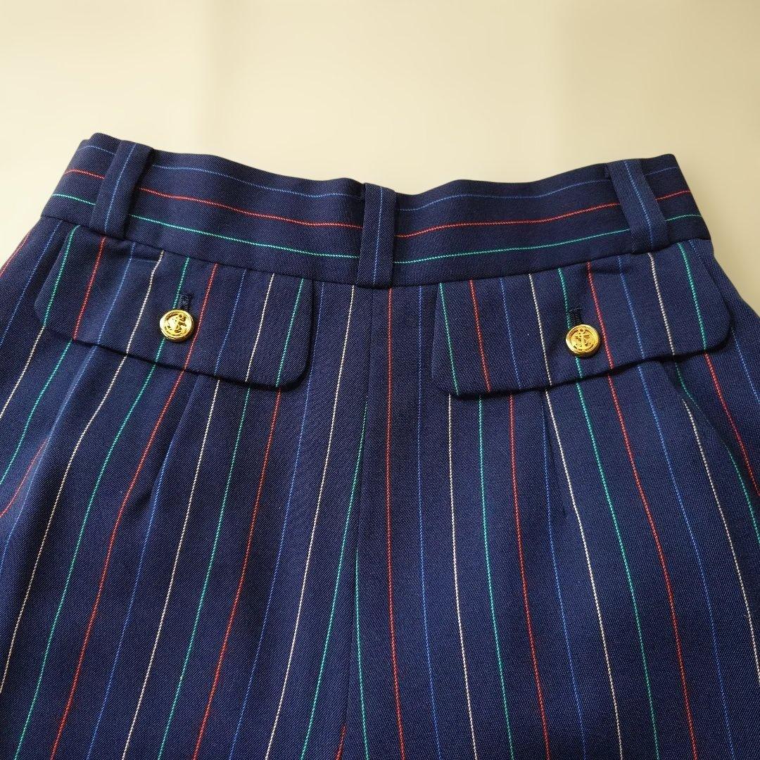 VieMadel Lanerossi　ITALY stripe shorts