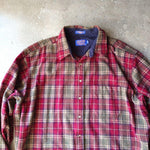 画像をギャラリービューアに読み込む, PENDLETON　wool chech shirts XXl ウールチエックシャツ　XXL
