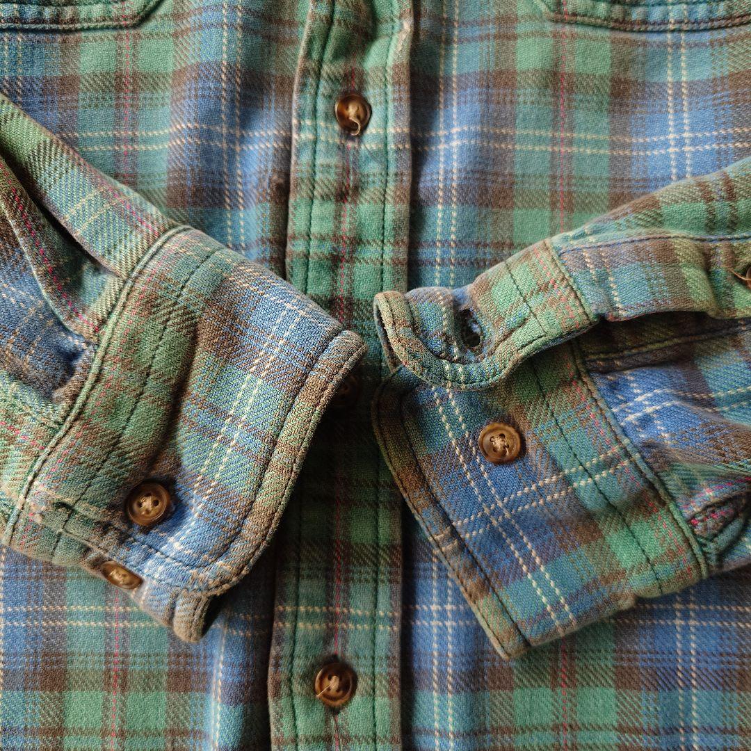 90s OLD GAP flannel shirts M