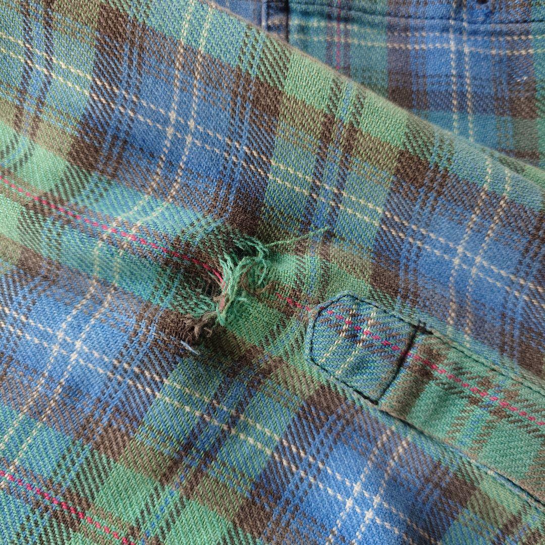 90s OLD GAP flannel shirts M