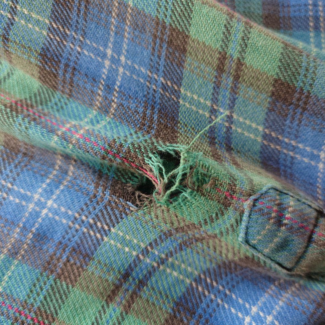 90s OLD GAP flannel shirts M