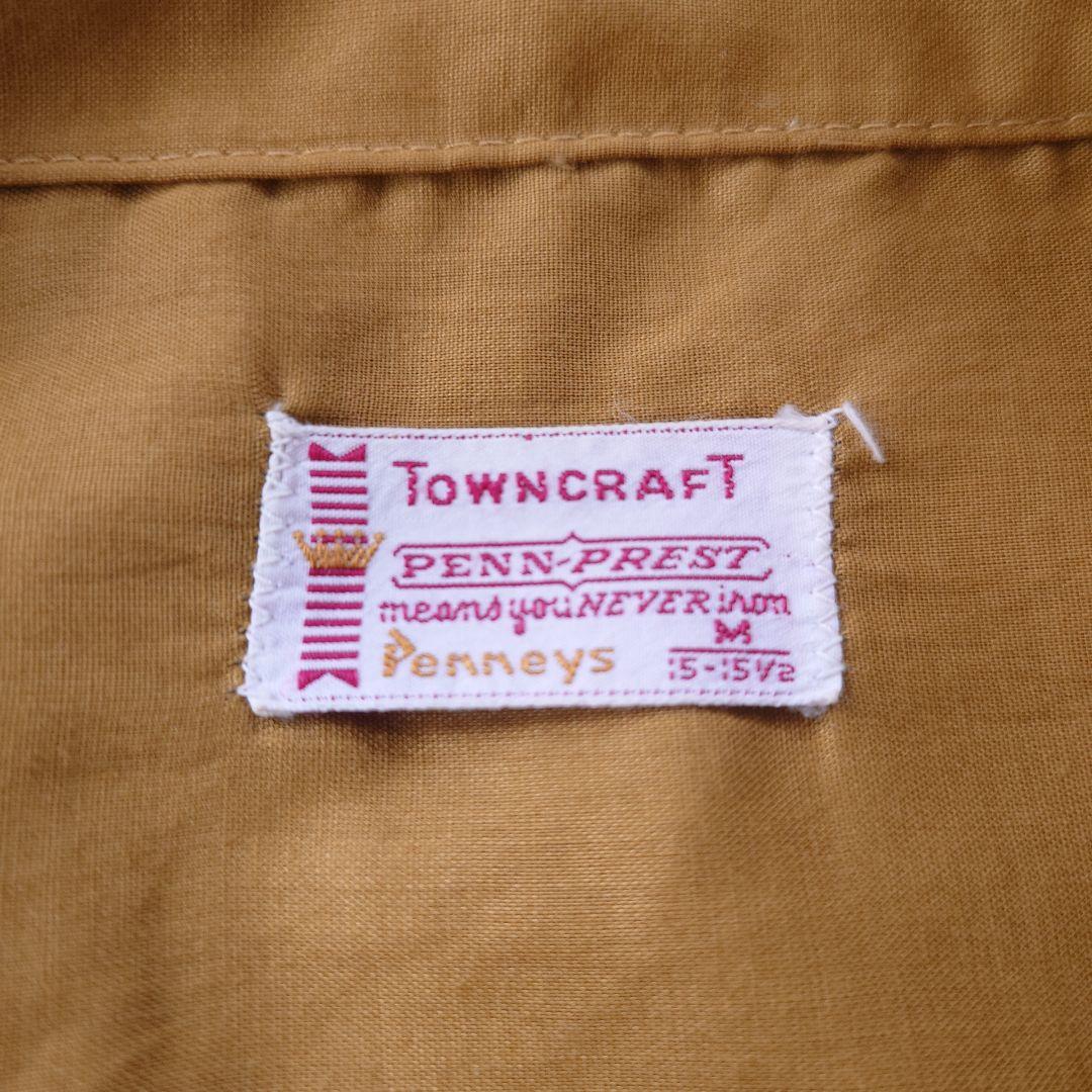 60s TOWNCRAFT open collar shirts M – ALLTHAT