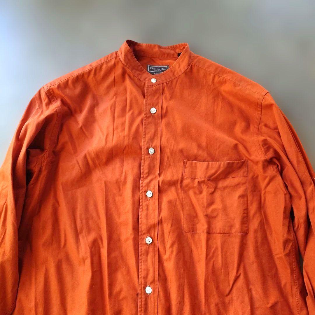 christian Dior stand collar shirts L