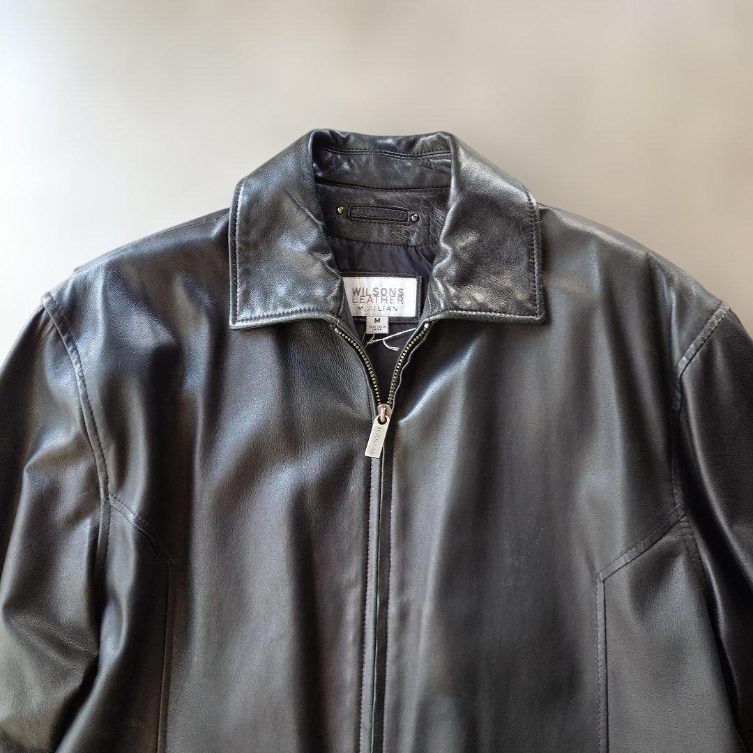 90s willsons leather tracker jacket lamb leather M