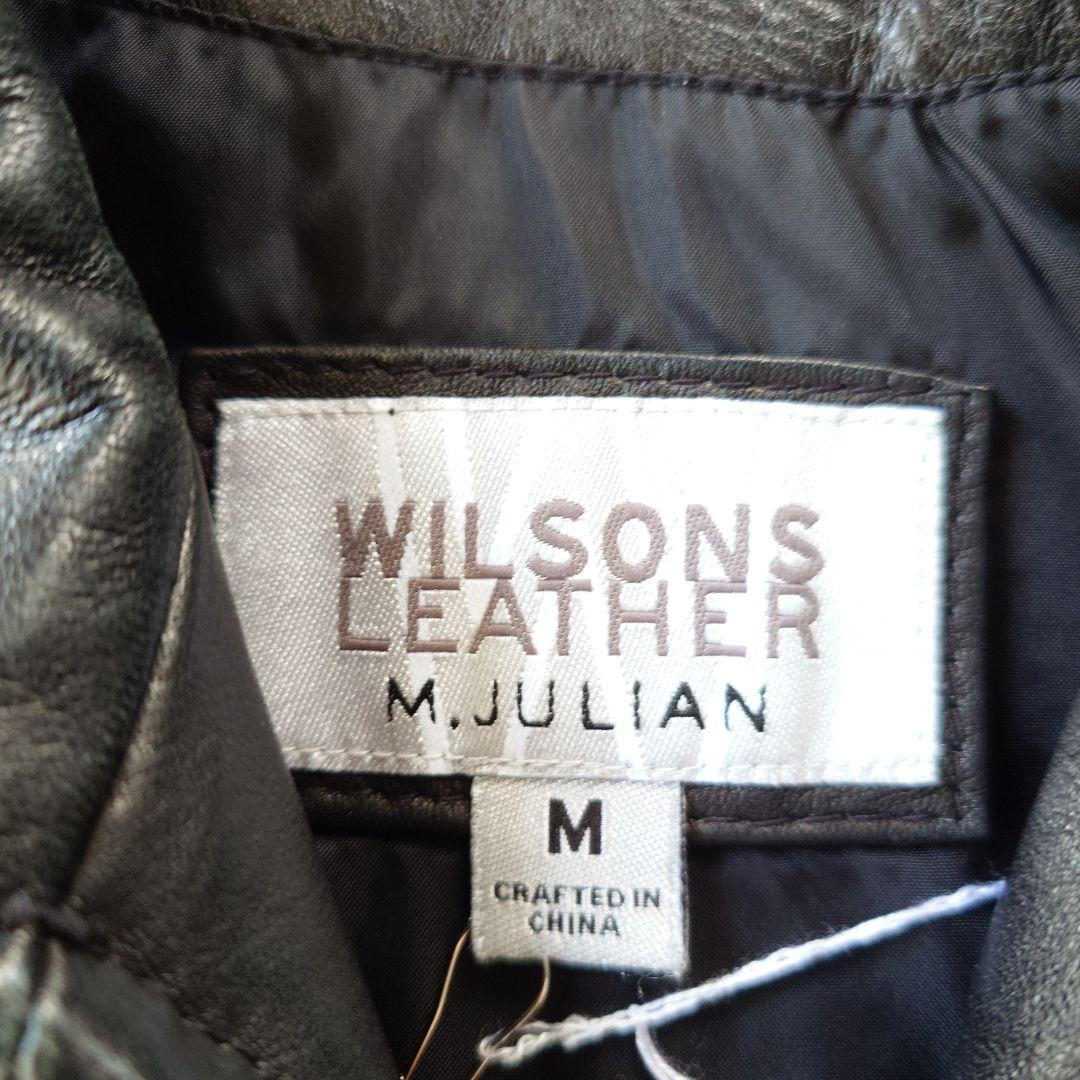 90s willsons leather tracker jacket lamb leather M
