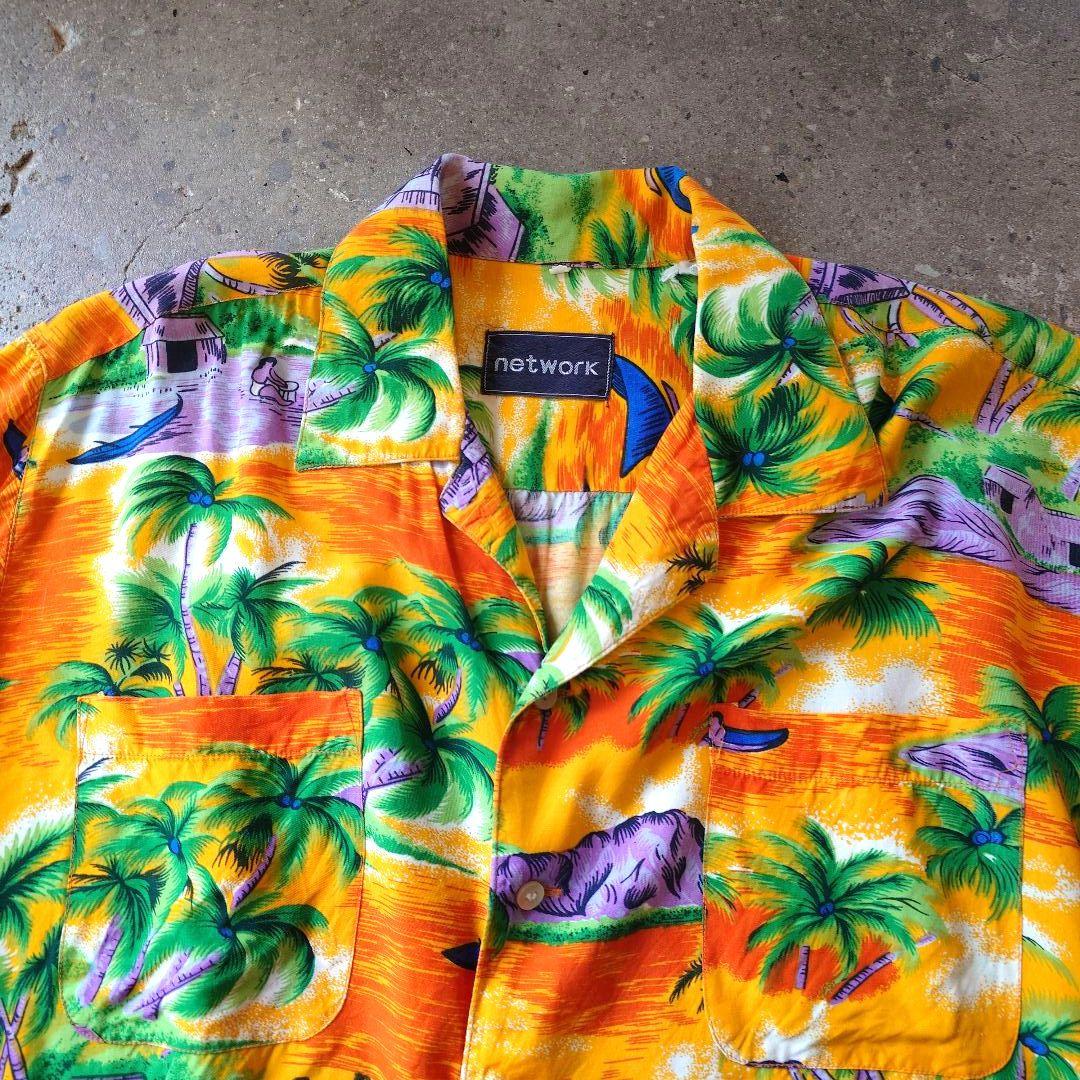 Used RAYON aloha shirts L