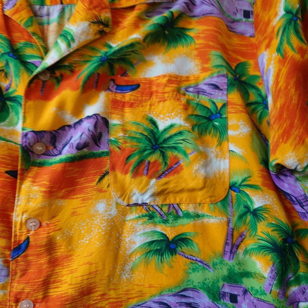 Used RAYON aloha shirts L
