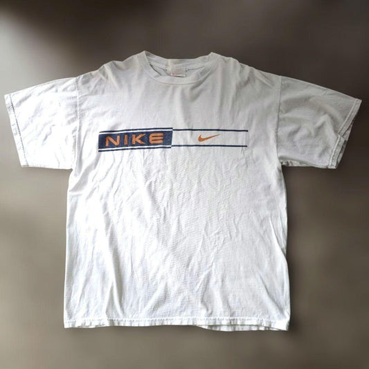 OLD NIKE logo tee XL